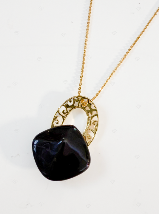 Dunhuang Dream Necklace Pendant Inspired by Dunhuang Volute and Sculpture - derived Ceramic