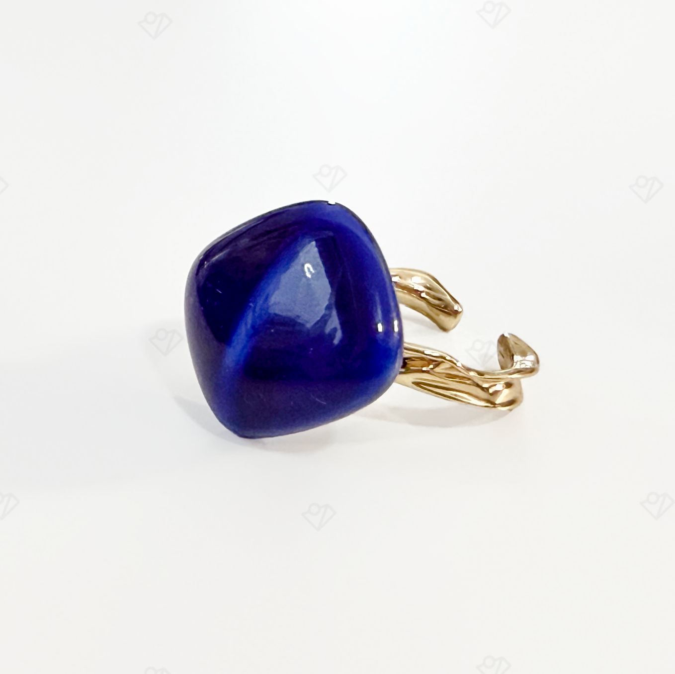 ENIGMA Geometric Ceramics - 18K Gold - plated Copper Jewelry Inspired by Shan Hai Jing Scales